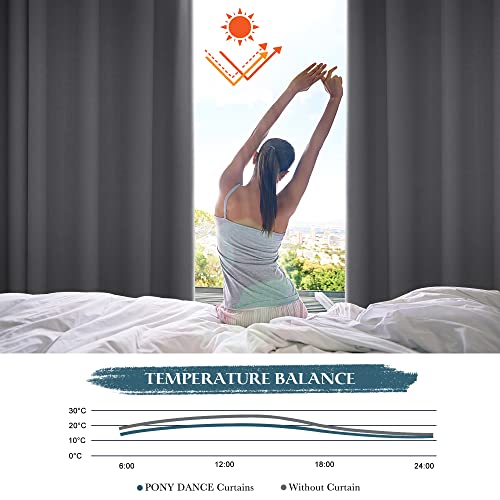 PONY DANCE Rideau Occultant Thermique Isolant Gris Global Recycled Standard OEKO-TEX